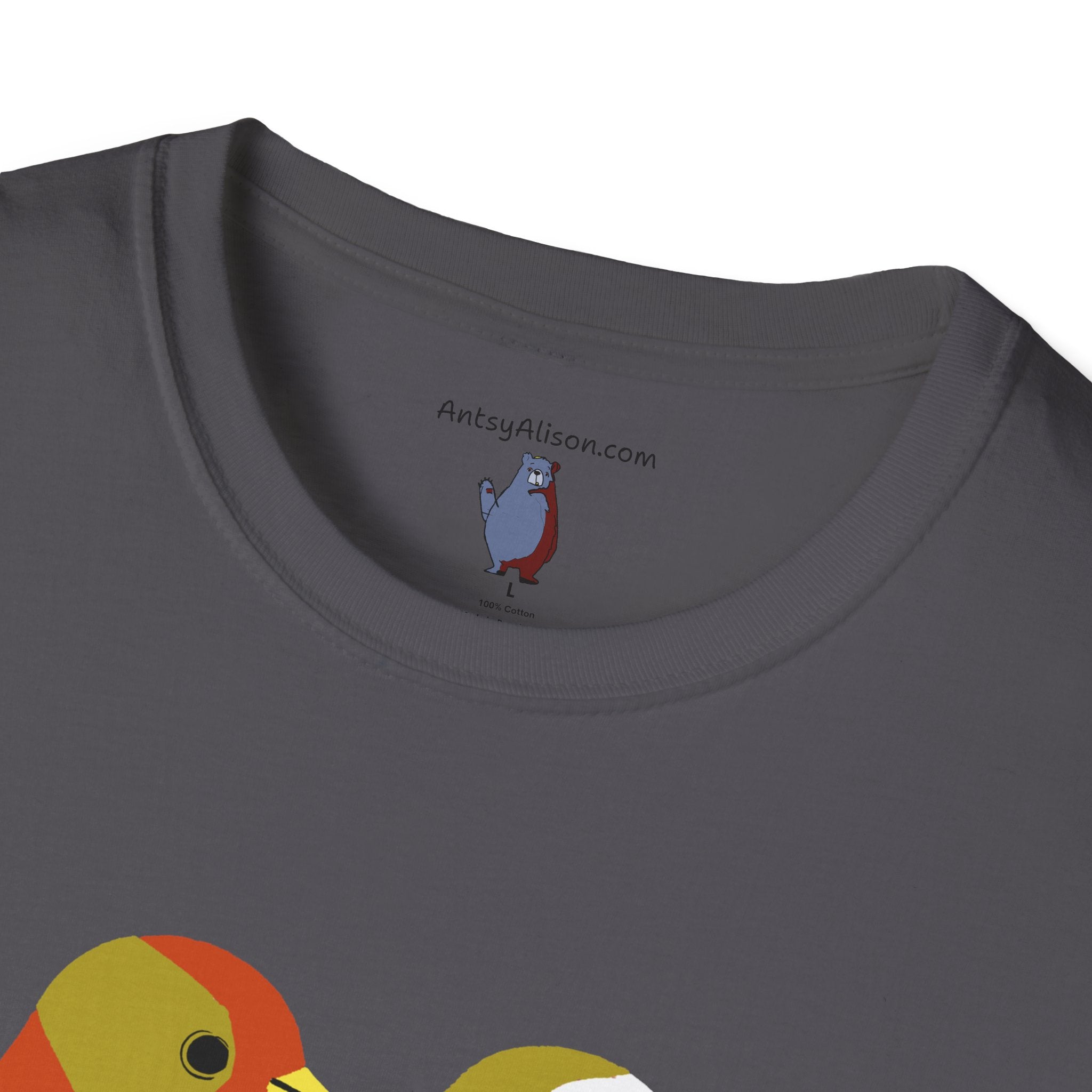Modern Lovebirds - Unisex Softstyle T-Shirt 100% Cotton