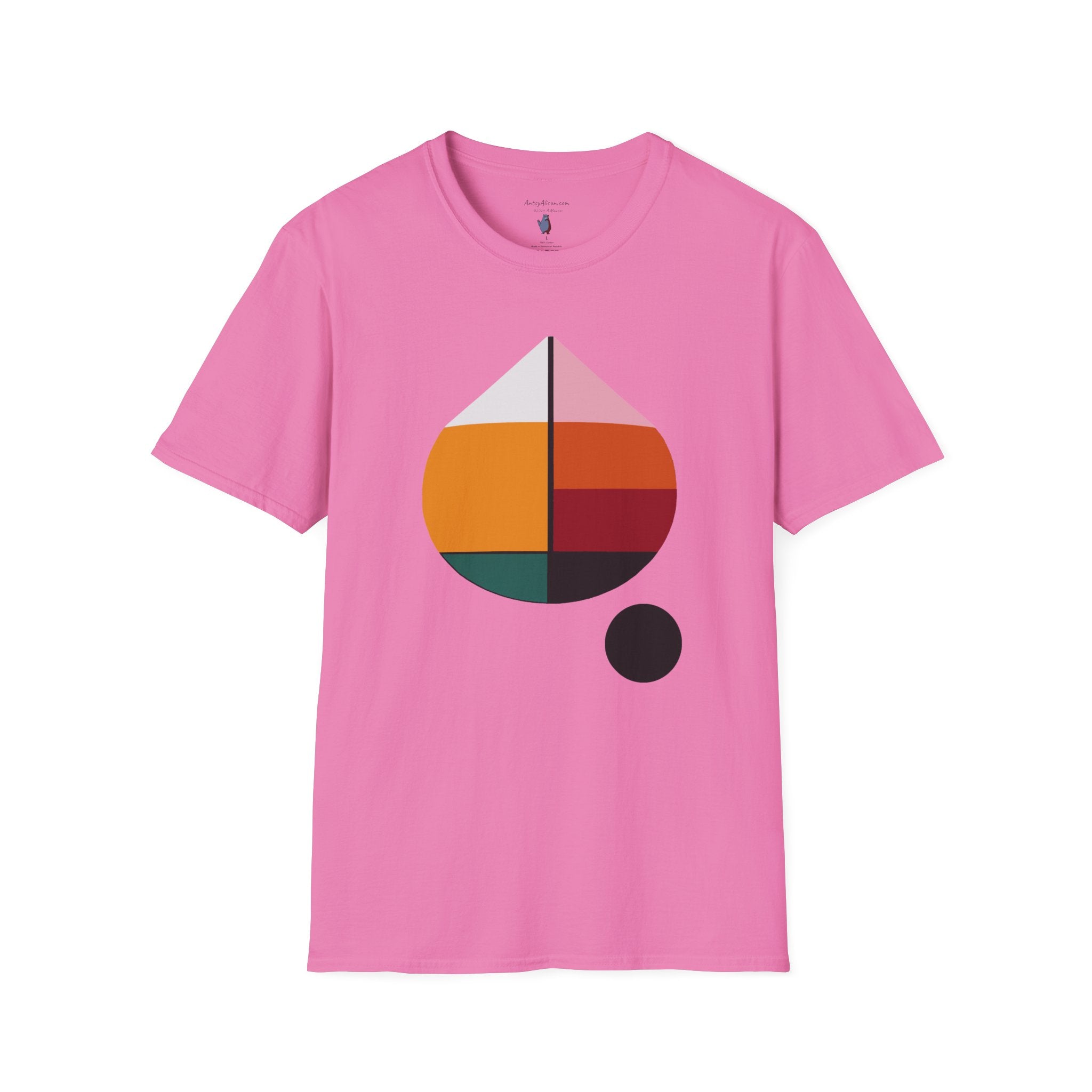 MCM Inspired Tear Drop - Unisex Softstyle Graphic T-Shirt