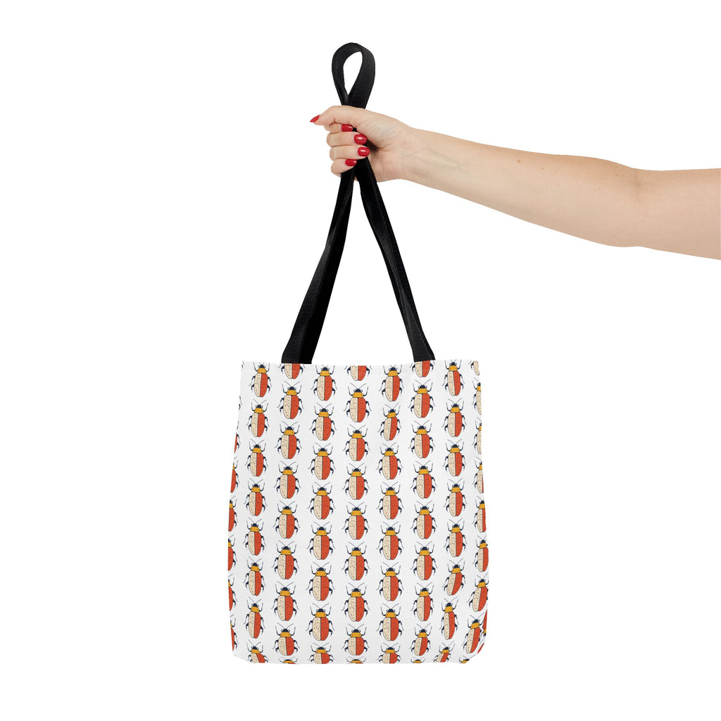 Midwest Mod Colorful Beetle Tote Bag, Eco-Friendly Shopping Bag, Beach Tote, Gift for Nature Lovers, Summer Accessory, Lightweight Carryall