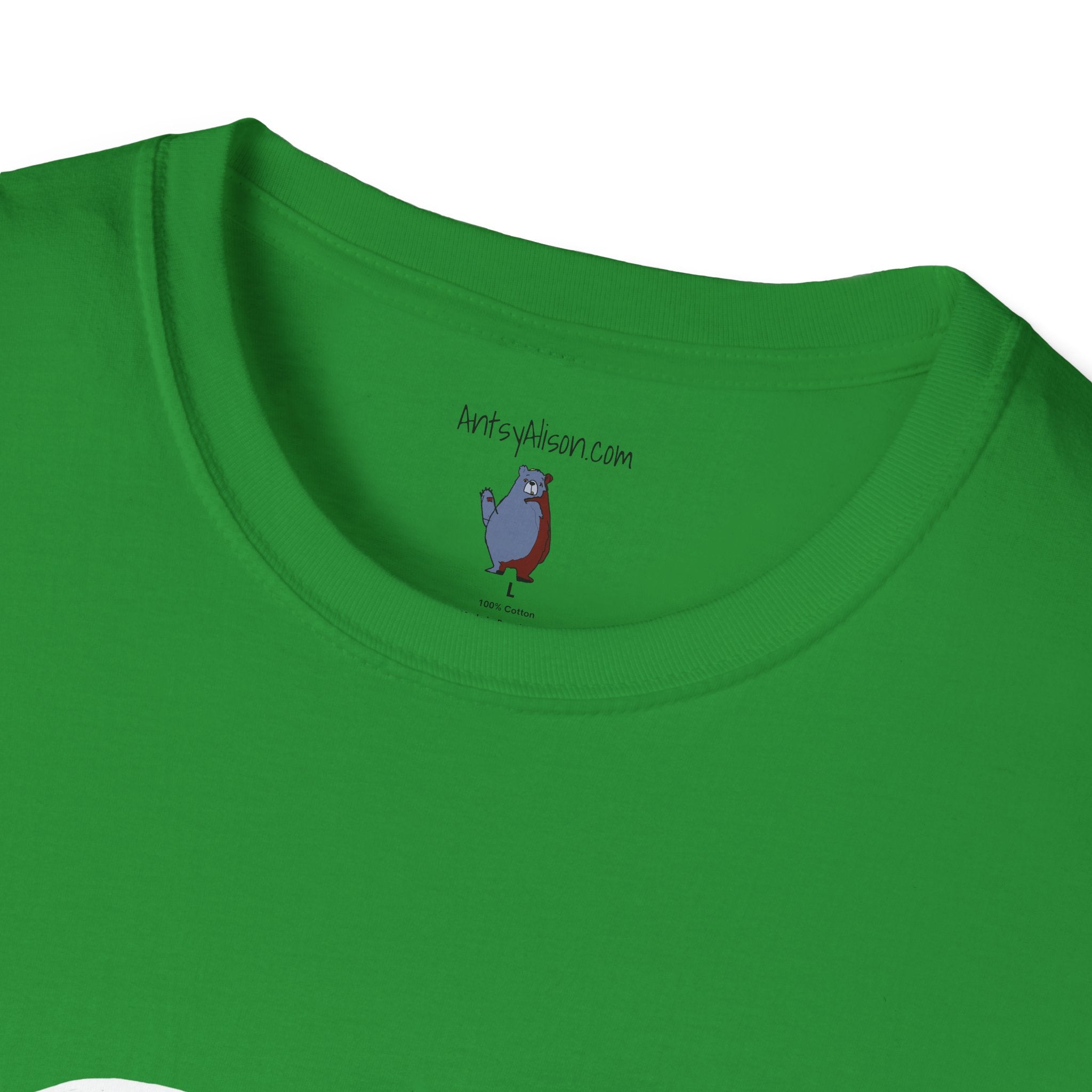 Retro Fish Graphic Art Tee - 100% Cotton T-Shirt