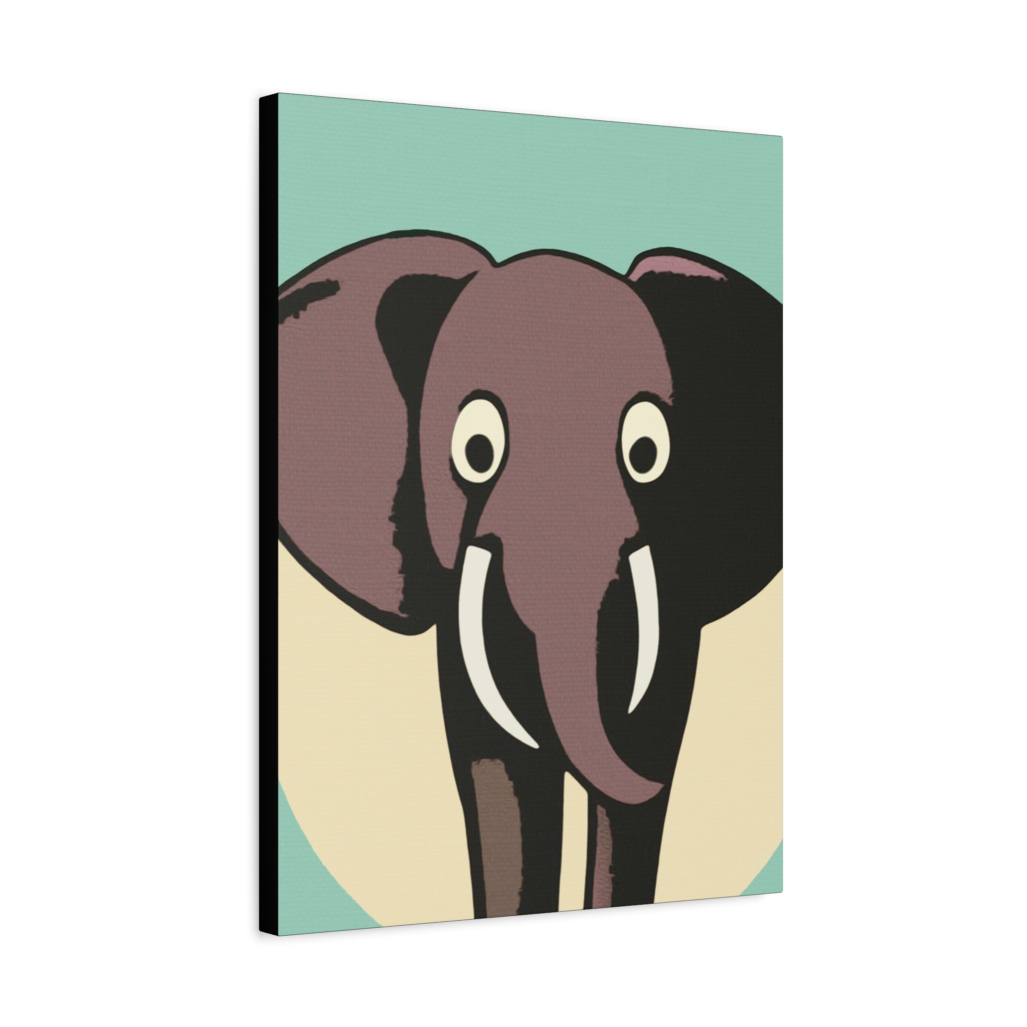 Midwest Modern The OG Elephant Graphic Art Print - Matte Canvas, Stretched, 1.25" - wall art, home decor, elephant, OG, kids decor
