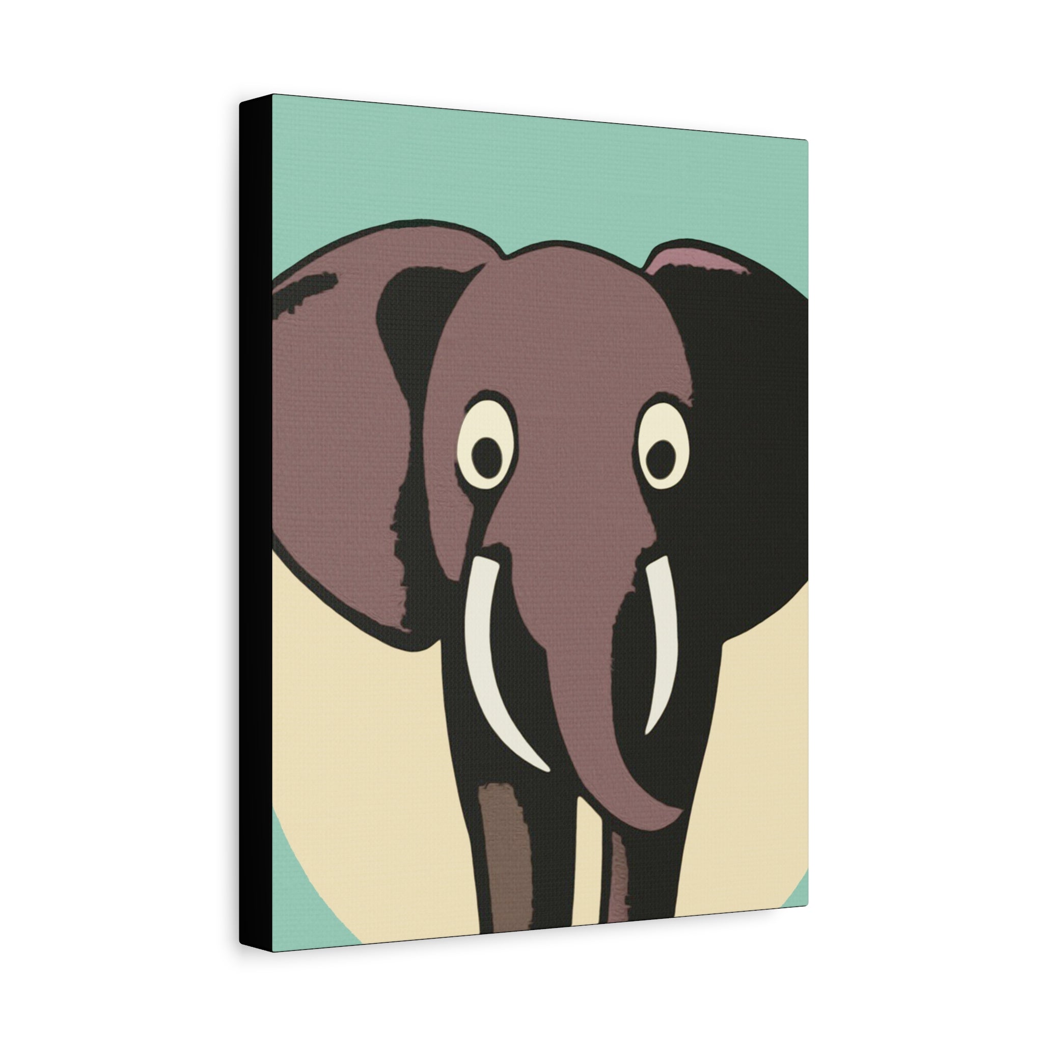 Midwest Modern The OG Elephant Graphic Art Print - Matte Canvas, Stretched, 1.25" - wall art, home decor, elephant, OG, kids decor