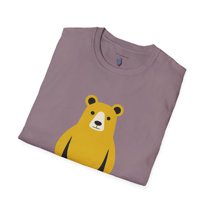 Muscle Bear Graphic Art - 100% Cotton T-Shirt