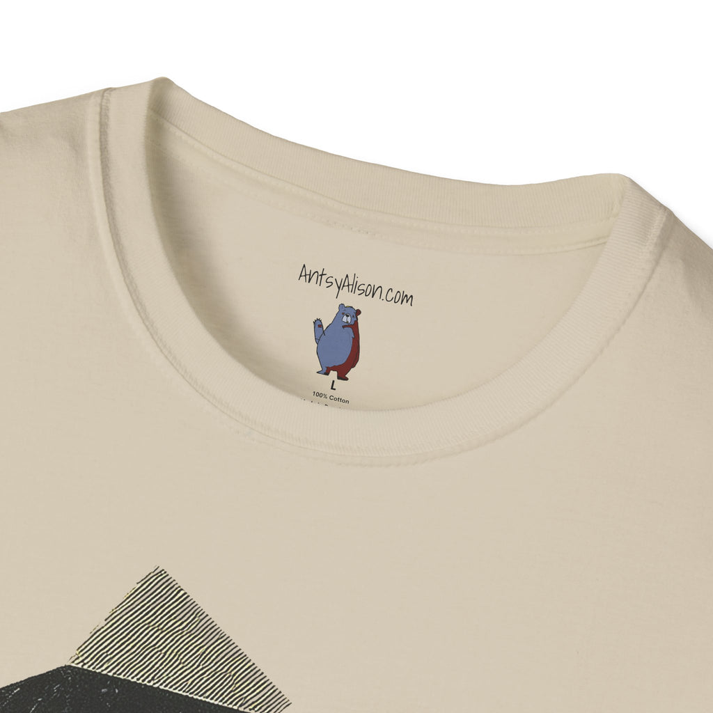 Mod Mad Swordfish Fish Graphic Art Tee - 100% Cotton T-Shirt