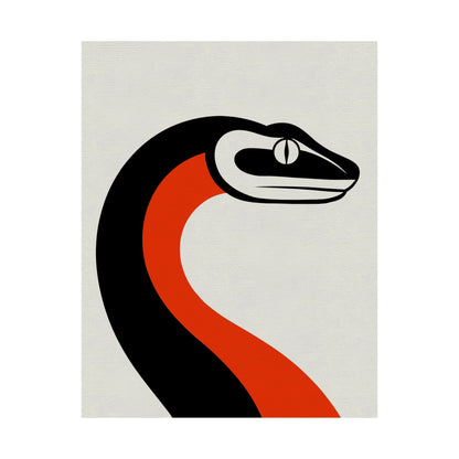 The Year of the Snake -  Mod Graphic Art Matte Vertical Poster