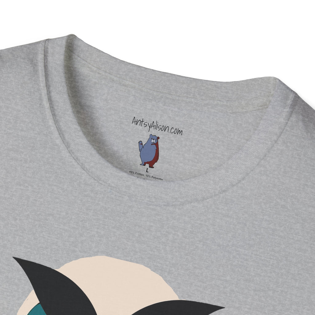 Schoolhouse Owl Graphic Art - 100% Cotton T-Shirt