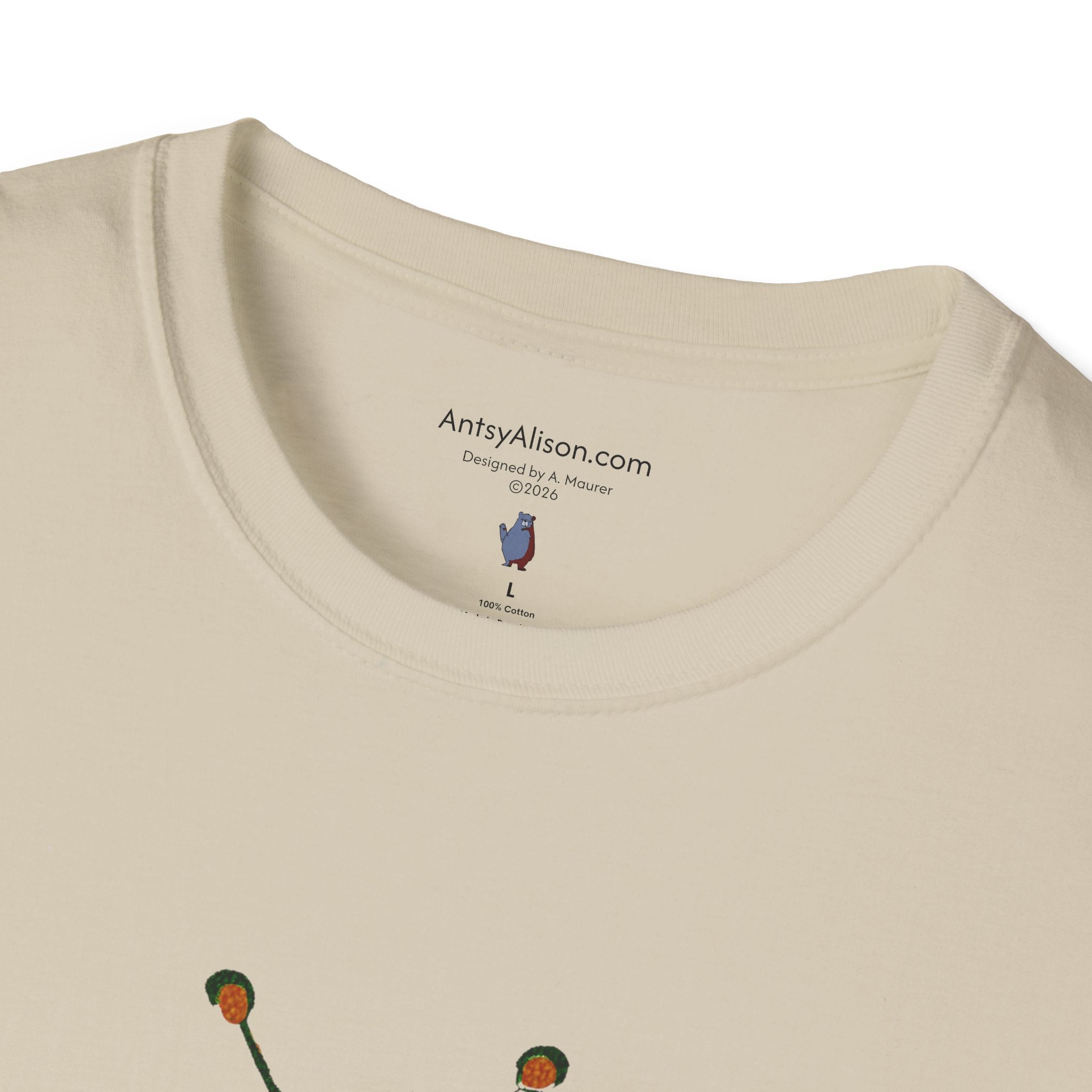 Midwest Modern Green Beetle - Unisex Softstyle T-Shirt