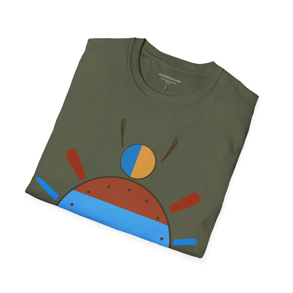 Modern Spider Insect - Unisex Softstyle T-Shirt