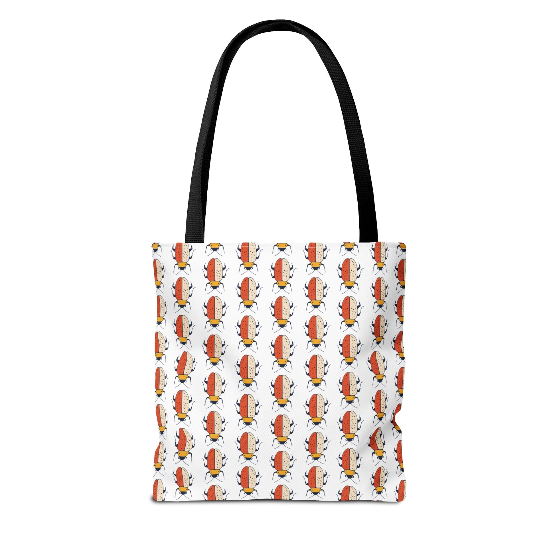 Midwest Mod Colorful Beetle Tote Bag, Eco-Friendly Shopping Bag, Beach Tote, Gift for Nature Lovers, Summer Accessory, Lightweight Carryall