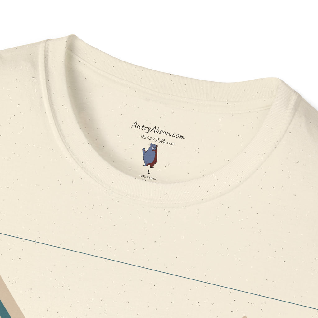 Modern Windmill - Unisex Softstyle Graphic T-Shirt