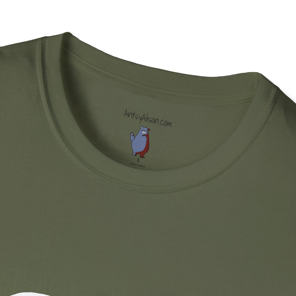 Retro Fish Graphic Art Tee - 100% Cotton T-Shirt