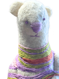 One of a Kind Office Sidekick - Ziggy - Payroll Admin Striped Bear - Workspace Office Flair