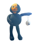 Pete The Pumpkin Boy - One of a Kind Seasonal Desk Flair