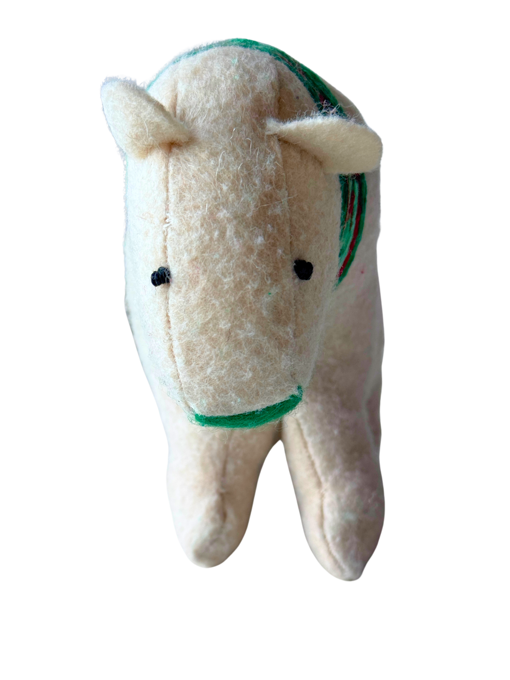 Sadie - Winter Scarf Bear - Seasonal Sidekick — One-of-a-Kind Soft Art Sculpture