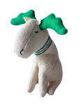 Millie - Winter Scarf Moose - Seasonal Sidekick — One-of-a-Kind Soft Art Sculpture