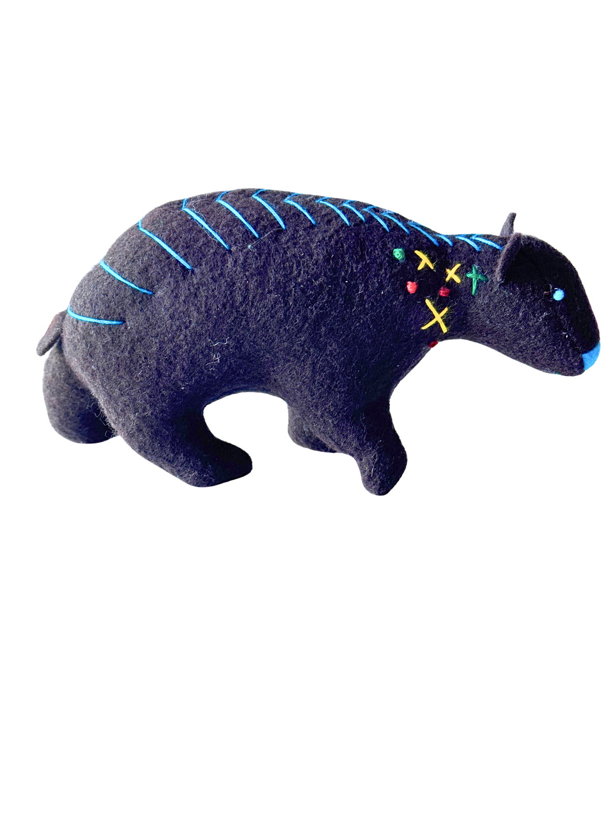 Bonnie - Mod Walking Bear - Office Sidekick - Soft Art Sculpture
