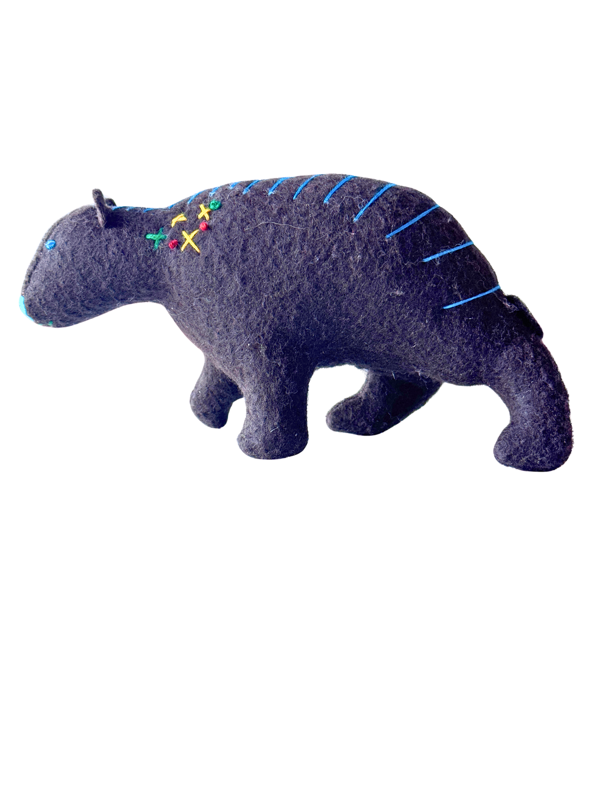 Bonnie - Mod Walking Bear - Office Sidekick - Soft Art Sculpture