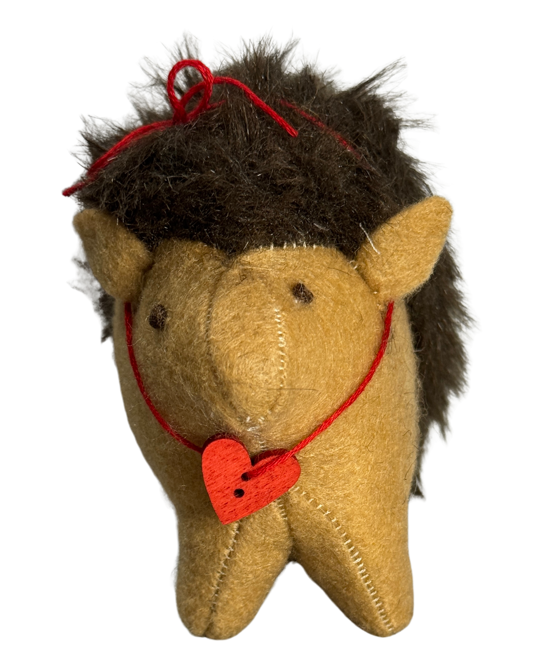 Hedgehog Pair Couple in Love - One of a Kind - Soft Art Plush