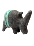 Office Sidekick Irwin the Rhino - One of a Kind Artisan Collectible Plush