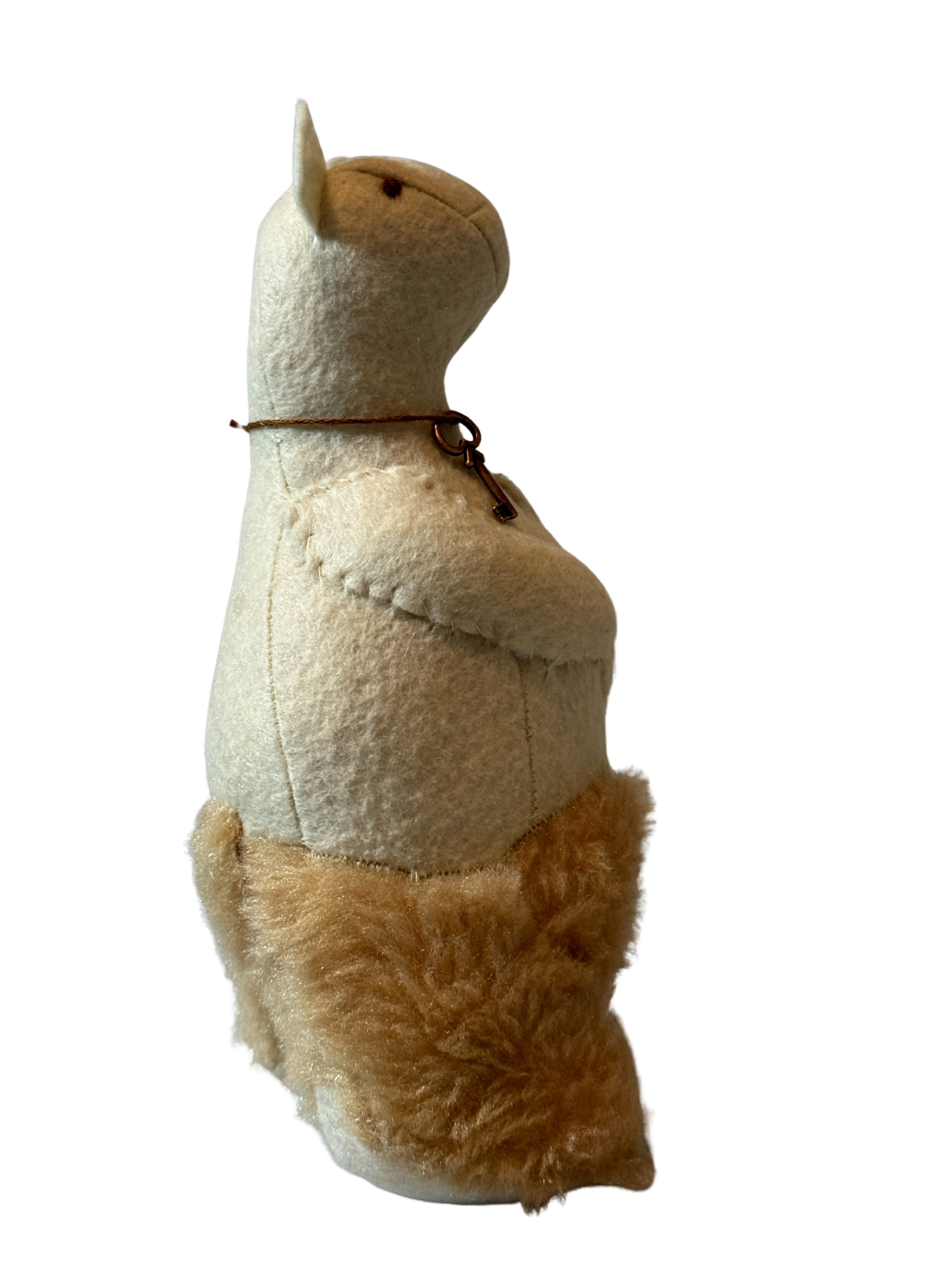 ASPEN - Cozy Loving Bear - One of a Kind Artisan Felt Creation - Woodland Collection