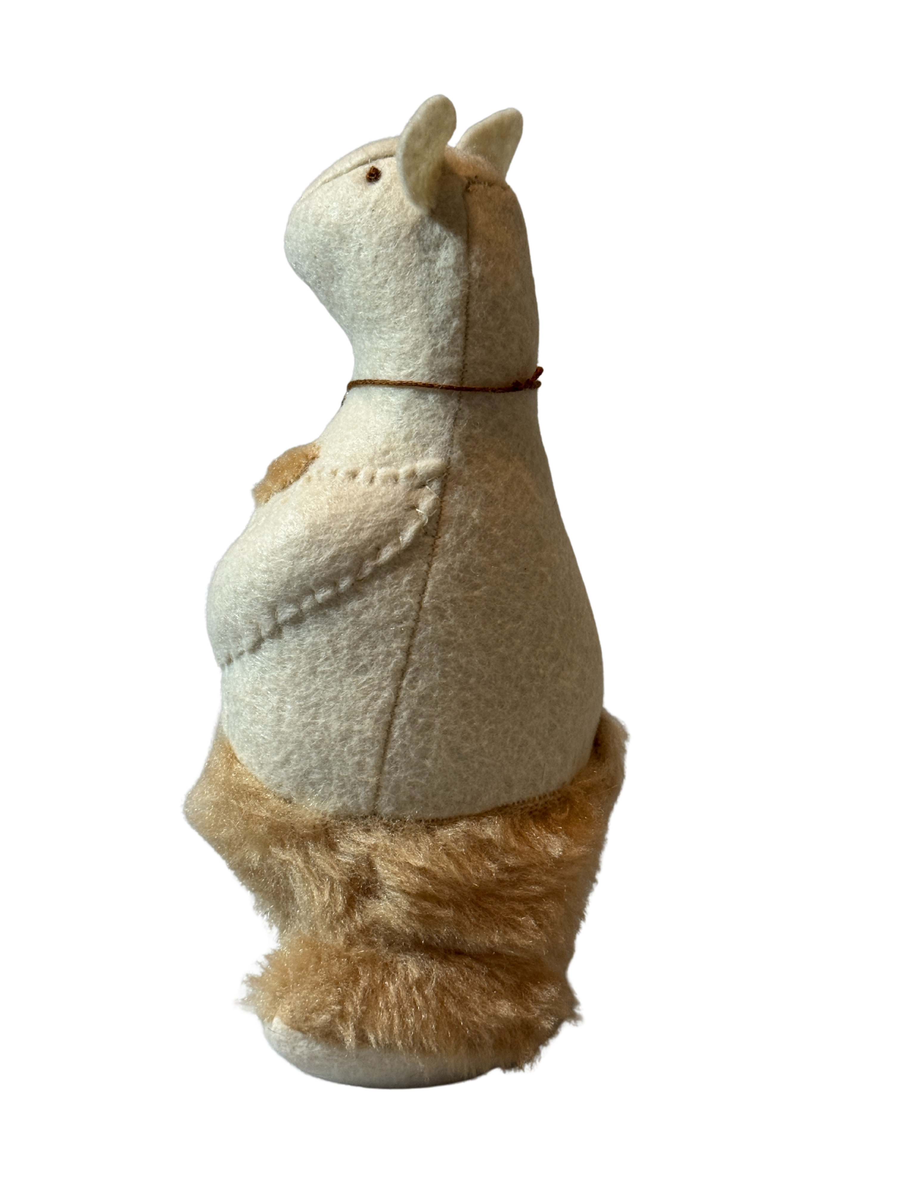 ASPEN - Cozy Loving Bear - One of a Kind Artisan Felt Creation - Woodland Collection