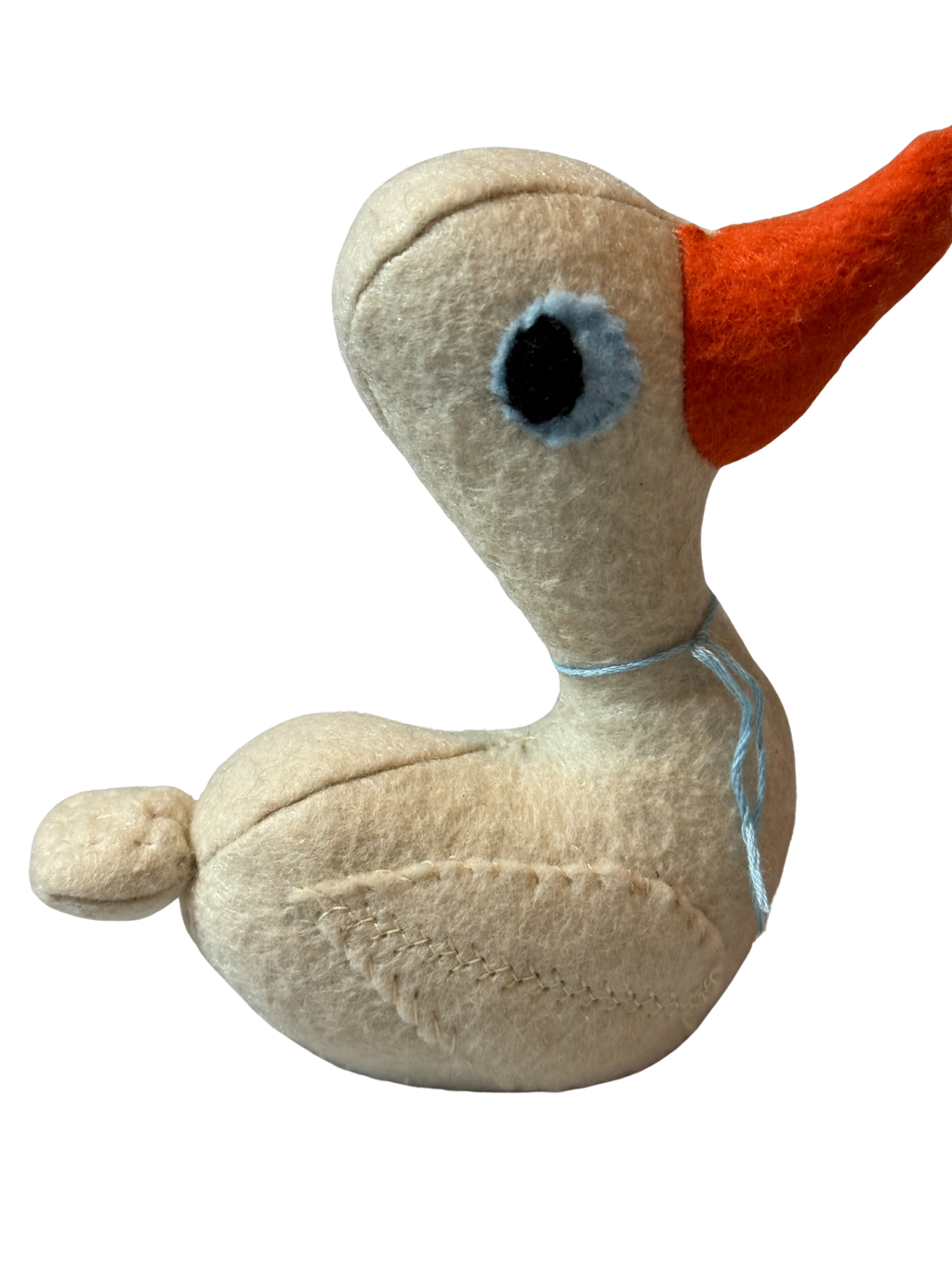 PEARL & PENNY- Pair of Ducks - One of a Kind Artisan Felt Creation Set - Bird Collection