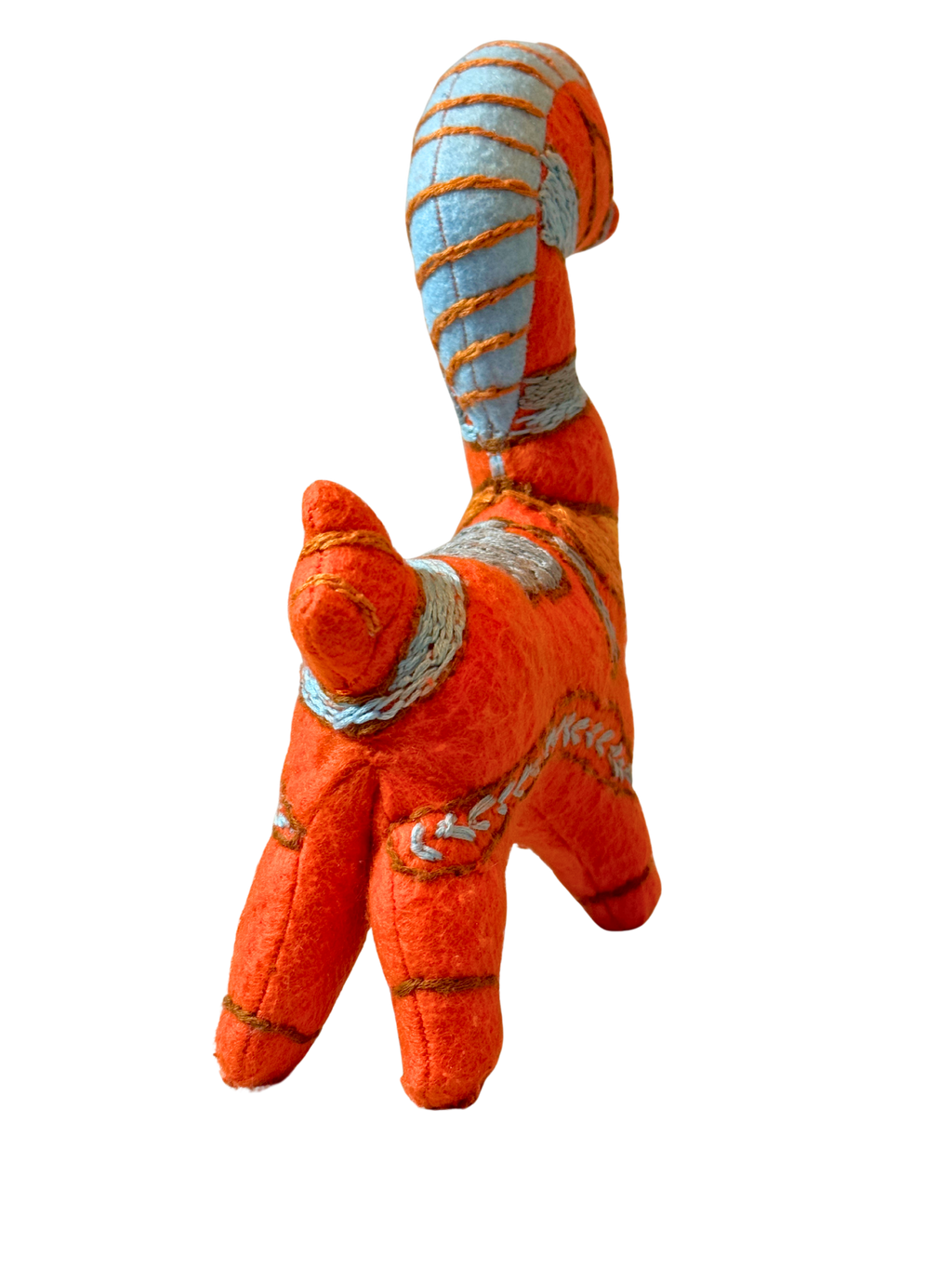 AJAX- The Trojan Horse - One of a Kind Artisan Felt Creation - Horses Collection