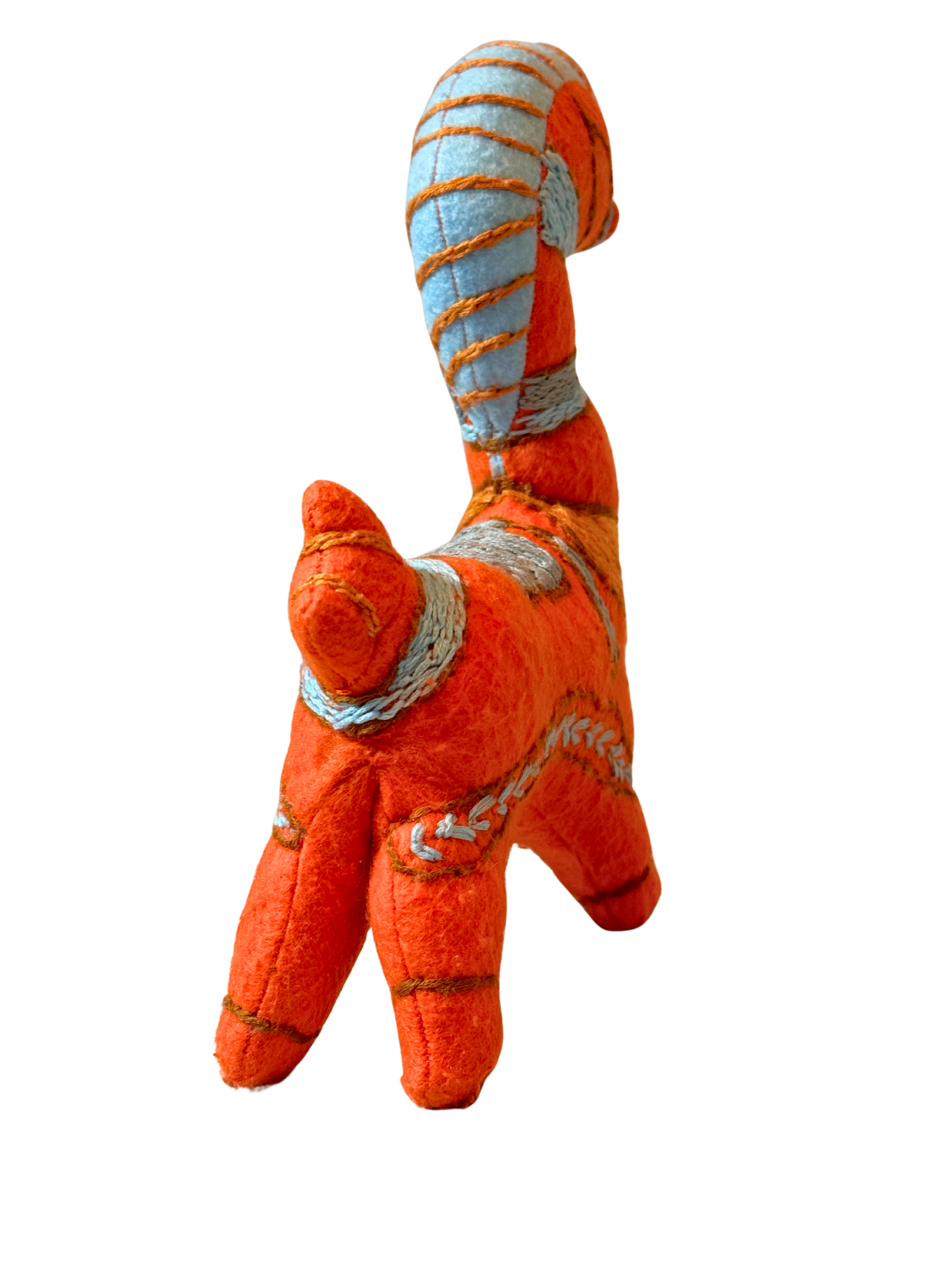 AJAX- The Trojan Horse - One of a Kind Artisan Felt Creation - Horses Collection