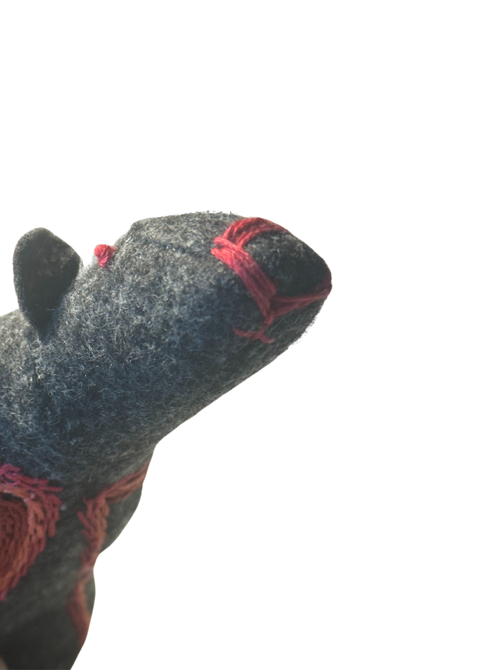 Roxi - Resting Bear - One of a Kind Soft Art Sculpture