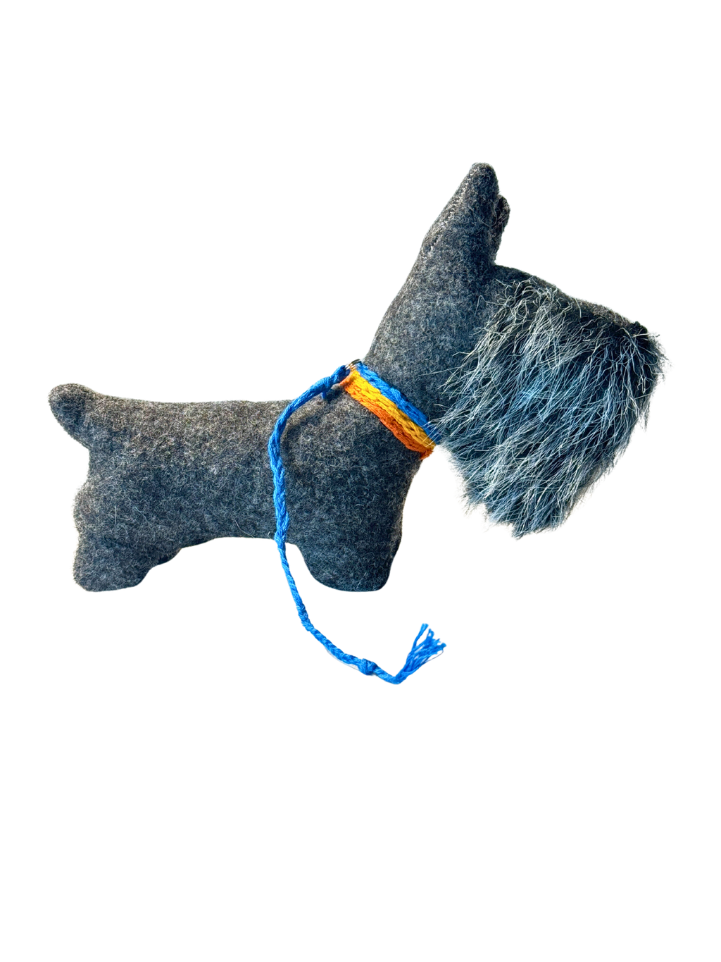 The Scotty Dog - One of a Kind Artisan Felt Creation - Companion Collection
