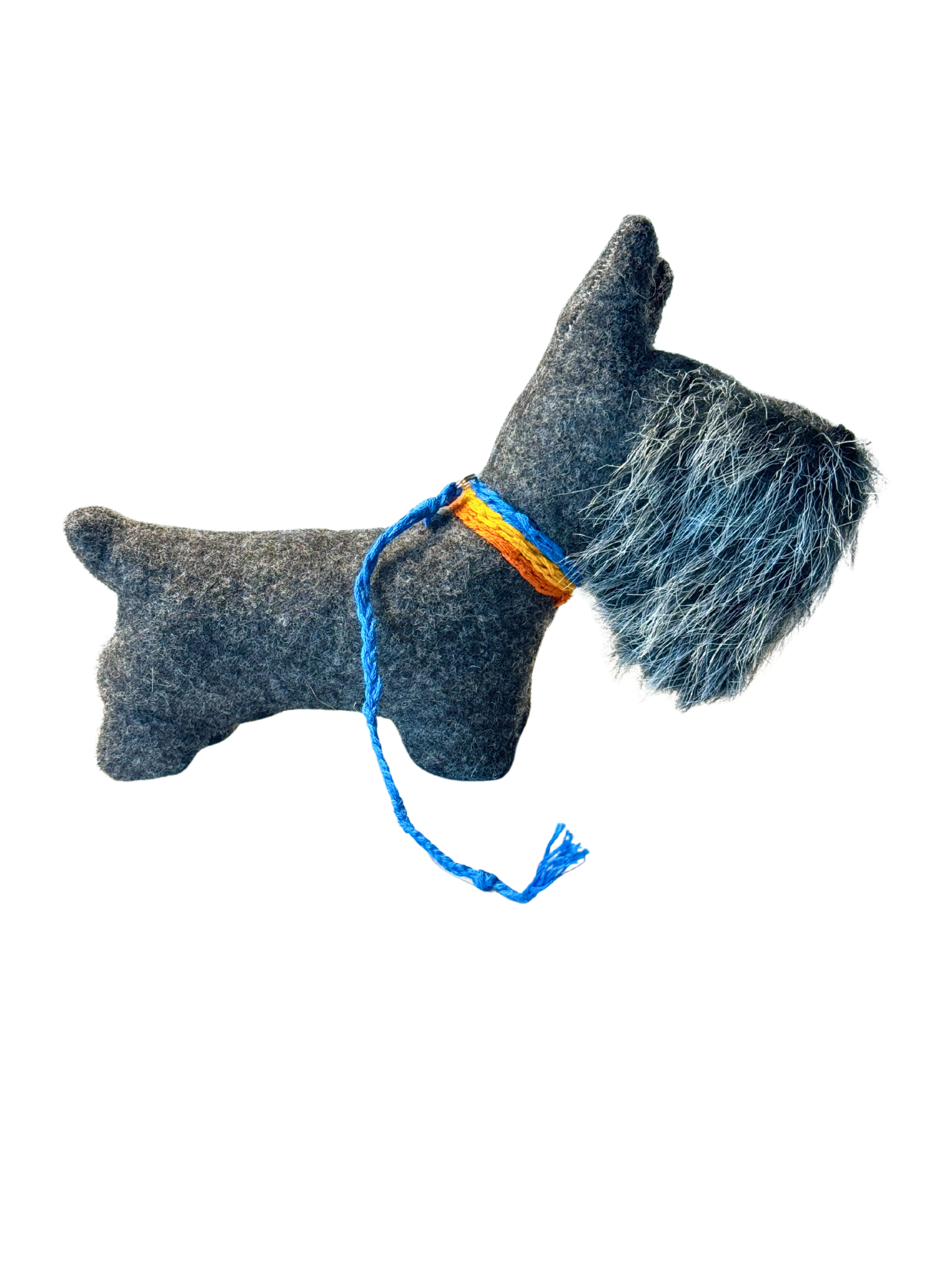 The Scotty Dog - One of a Kind Artisan Felt Creation - Companion Collection