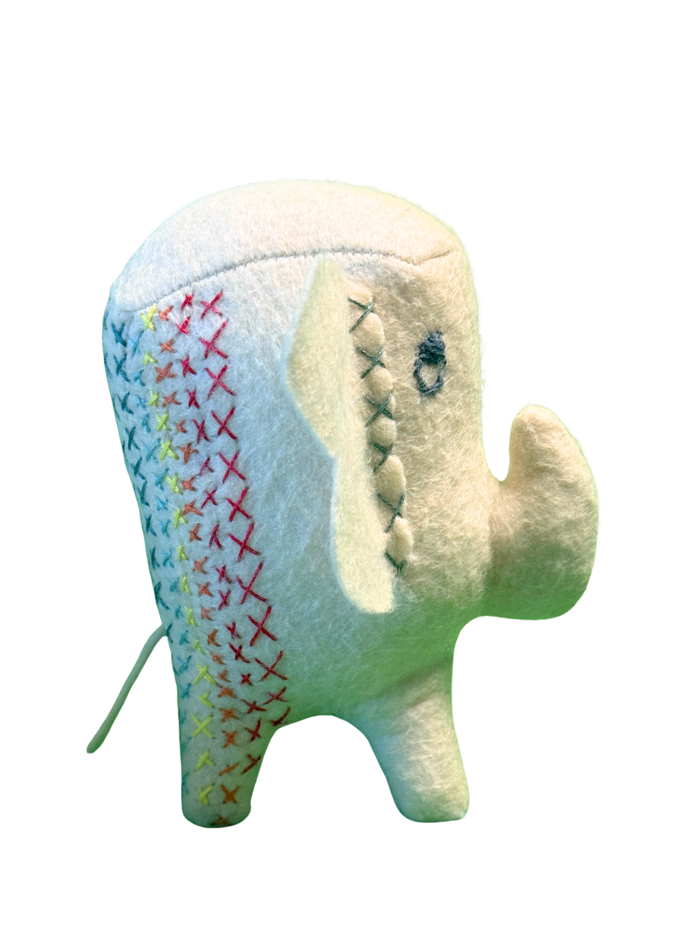 Squellephant - Office Sidekick One of a Kind Plush -Shiloh The Elephant - Marketing Director
