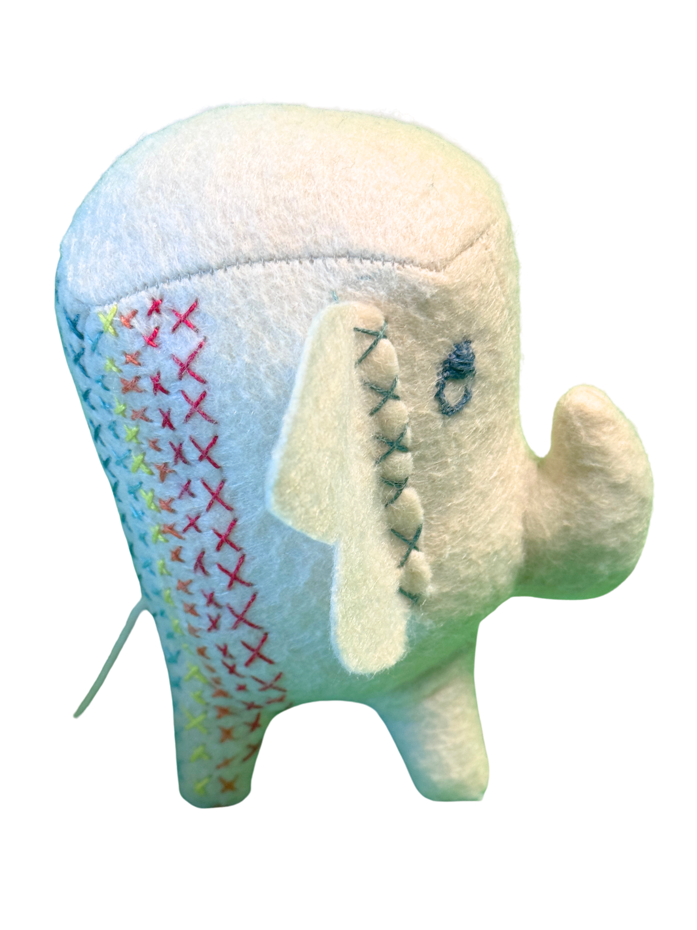 Squellephant - Office Sidekick One of a Kind Plush -Shiloh The Elephant - Marketing Director