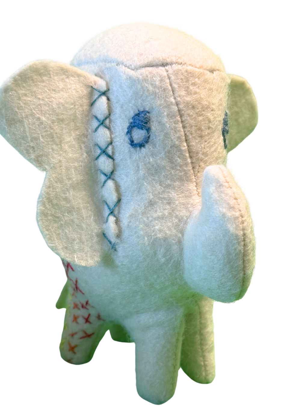 Squellephant - Office Sidekick One of a Kind Plush -Shiloh The Elephant - Marketing Director