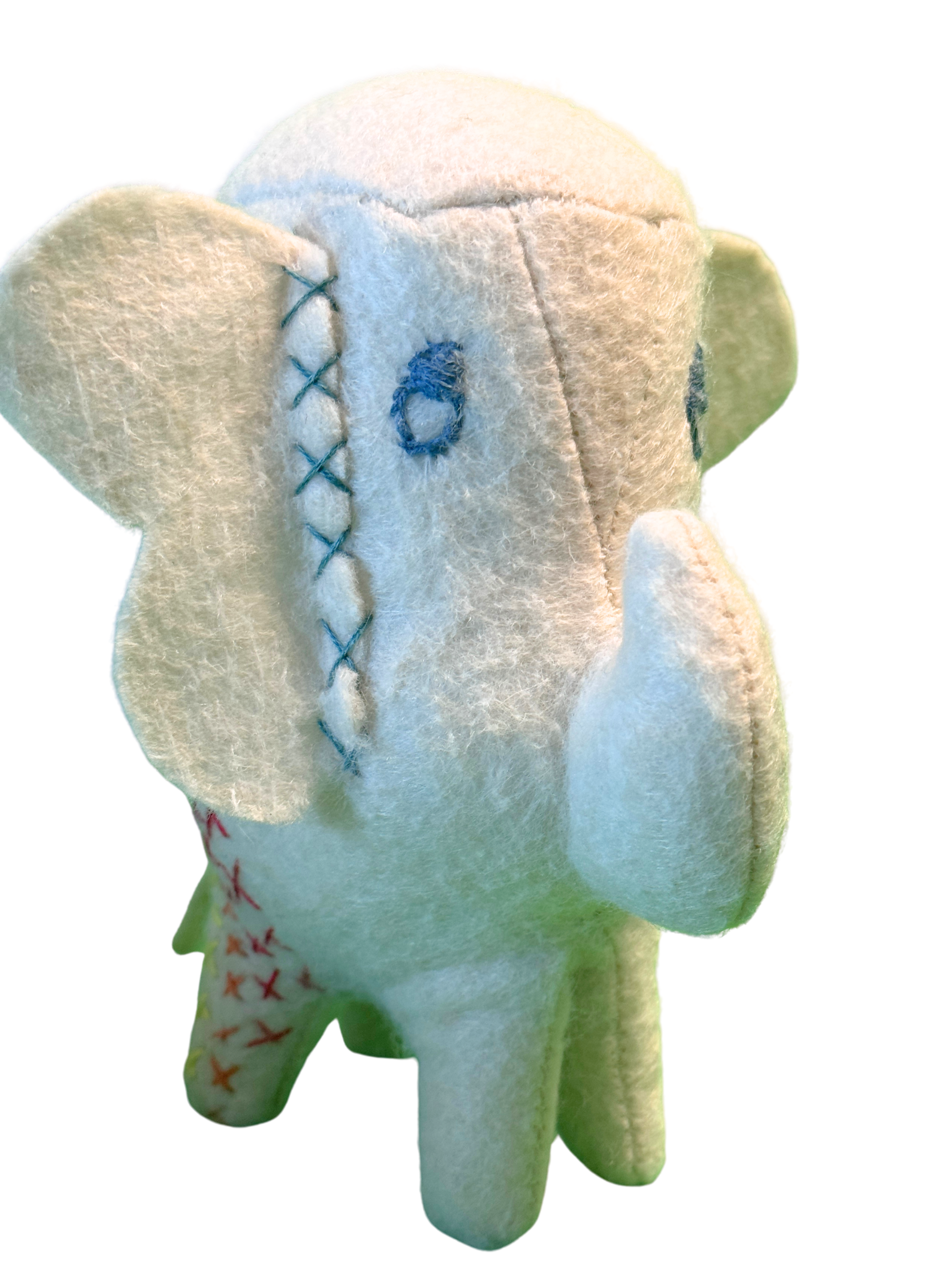Squellephant - Office Sidekick One of a Kind Plush -Shiloh The Elephant - Marketing Director