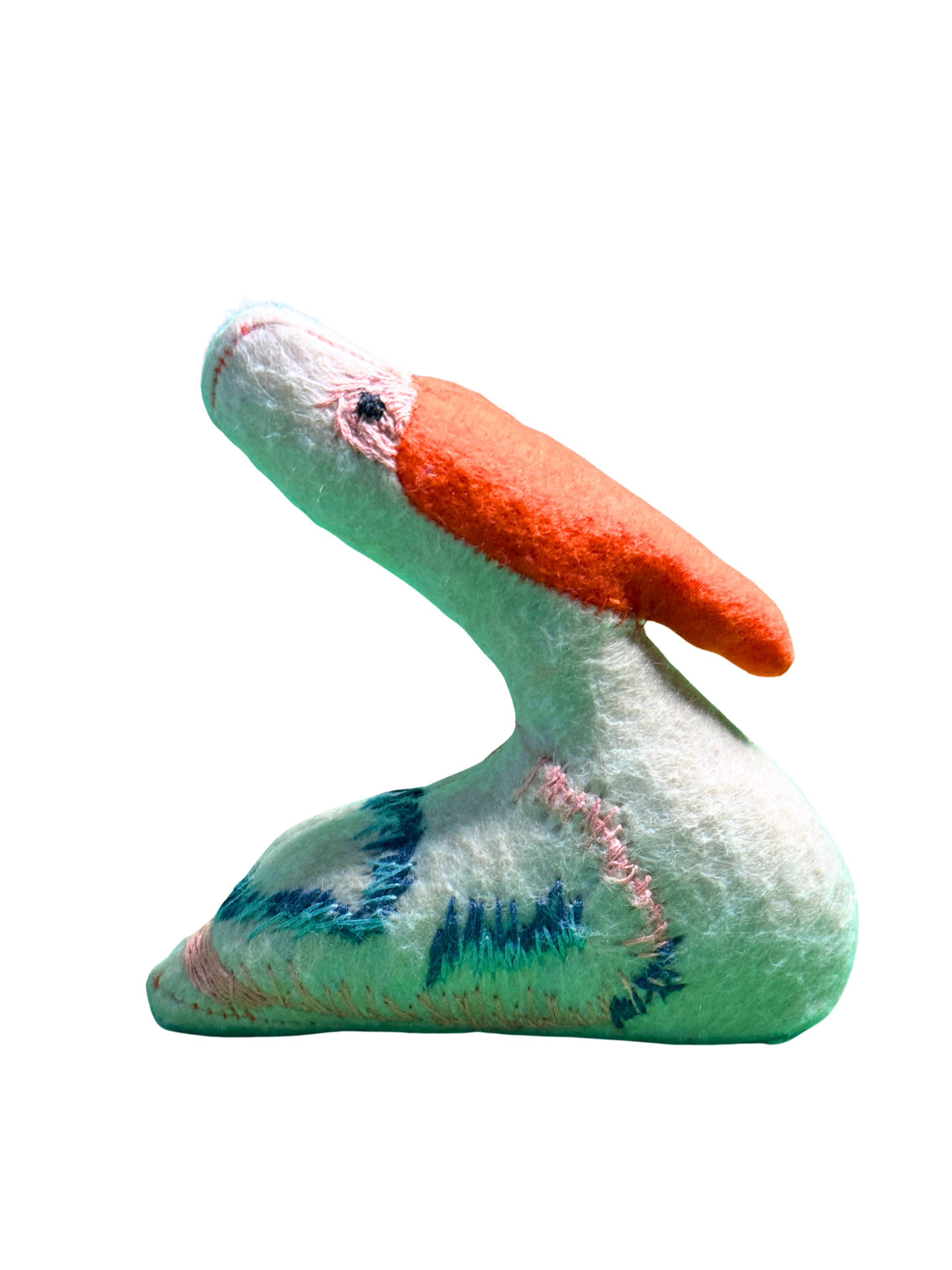 Patty the Mini Pelican- One of a Kind Office Sidekick - Workspace Flair