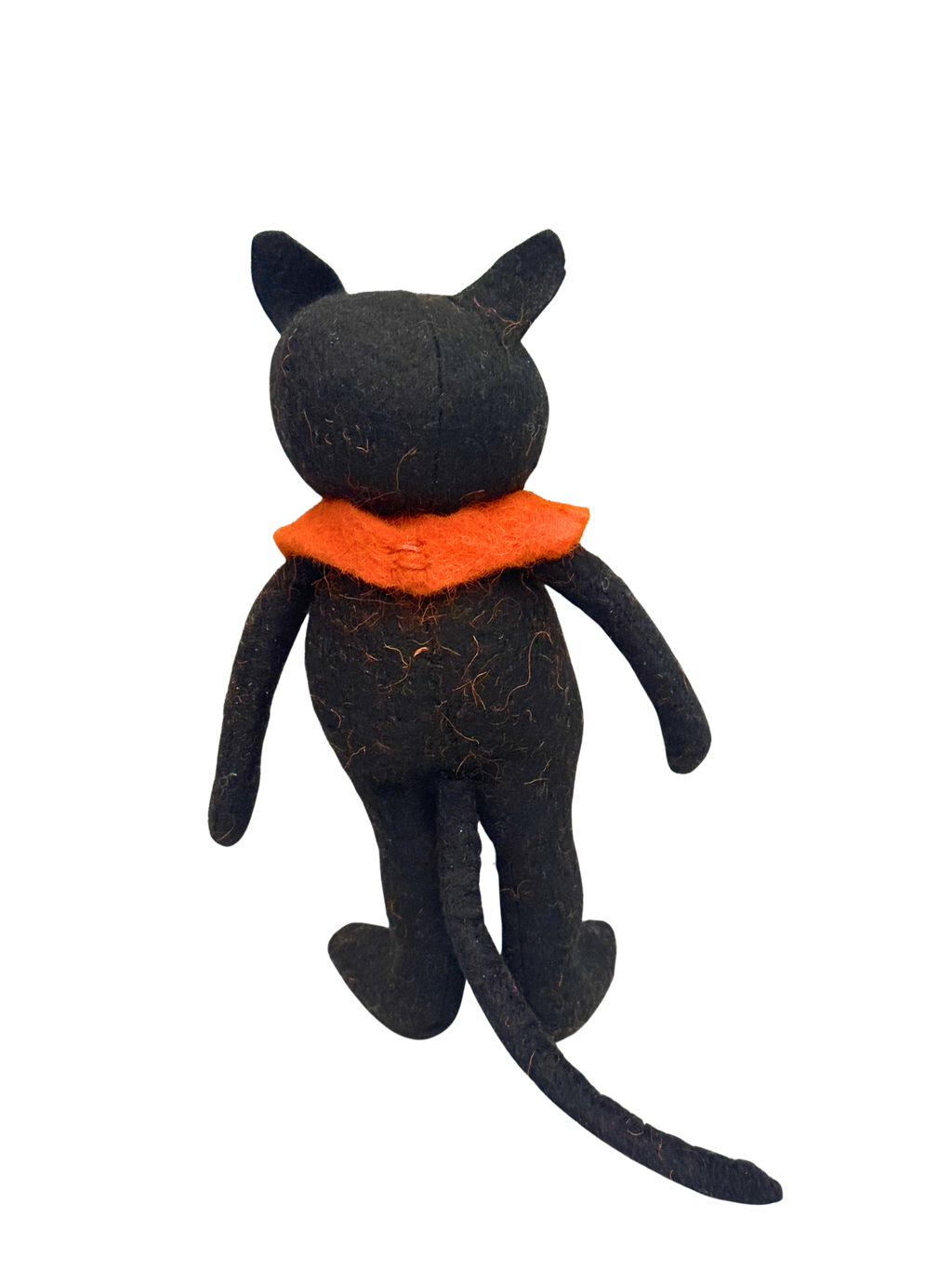Halloween Angry Black Cat - Chaos - One of a Kind Seasonal Desk Flair