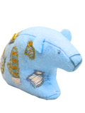 Indigo the Mitten Bear - One of a Kind Winter Collectible Plush