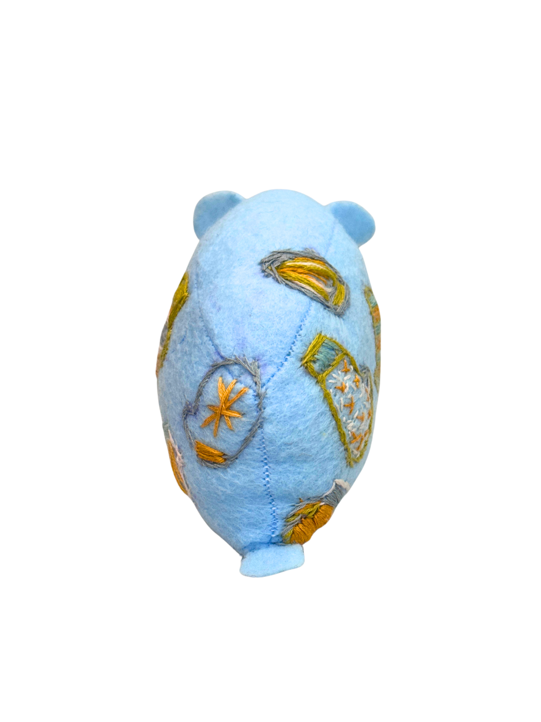 Indigo the Mitten Bear - One of a Kind Winter Collectible Plush