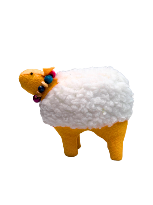 Golden Yellow Sheep Office Sidekick - Heidi the Human Resource Manager
