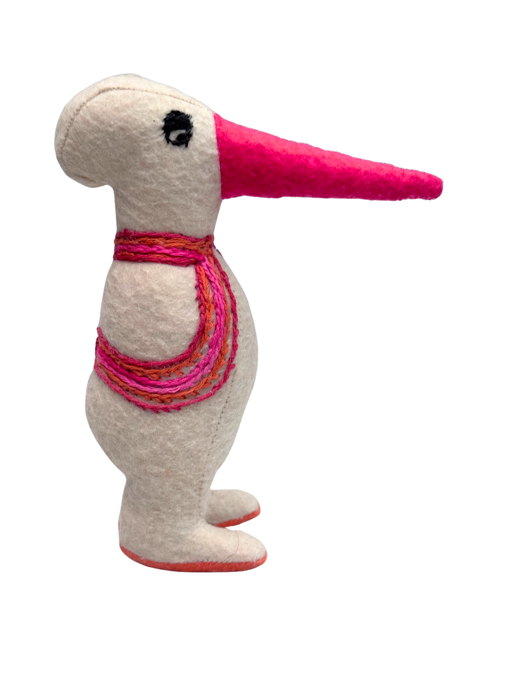 Long Beak Bird Office Sidekick - Blanche the Bookkeeper