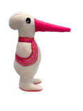 Long Beak Bird Office Sidekick - Blanche the Bookkeeper