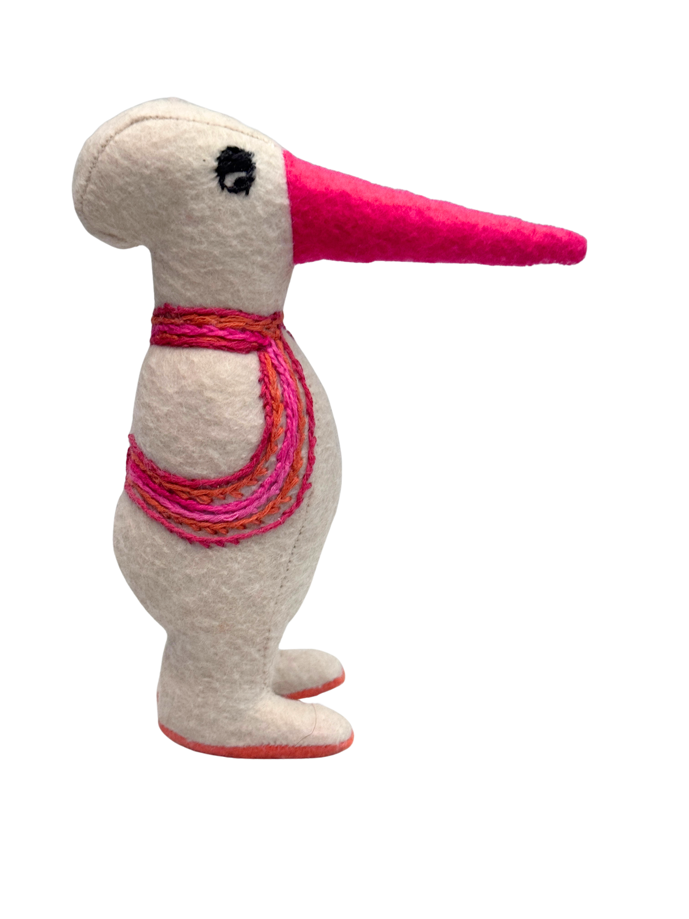 Long Beak Bird Office Sidekick - Blanche the Bookkeeper