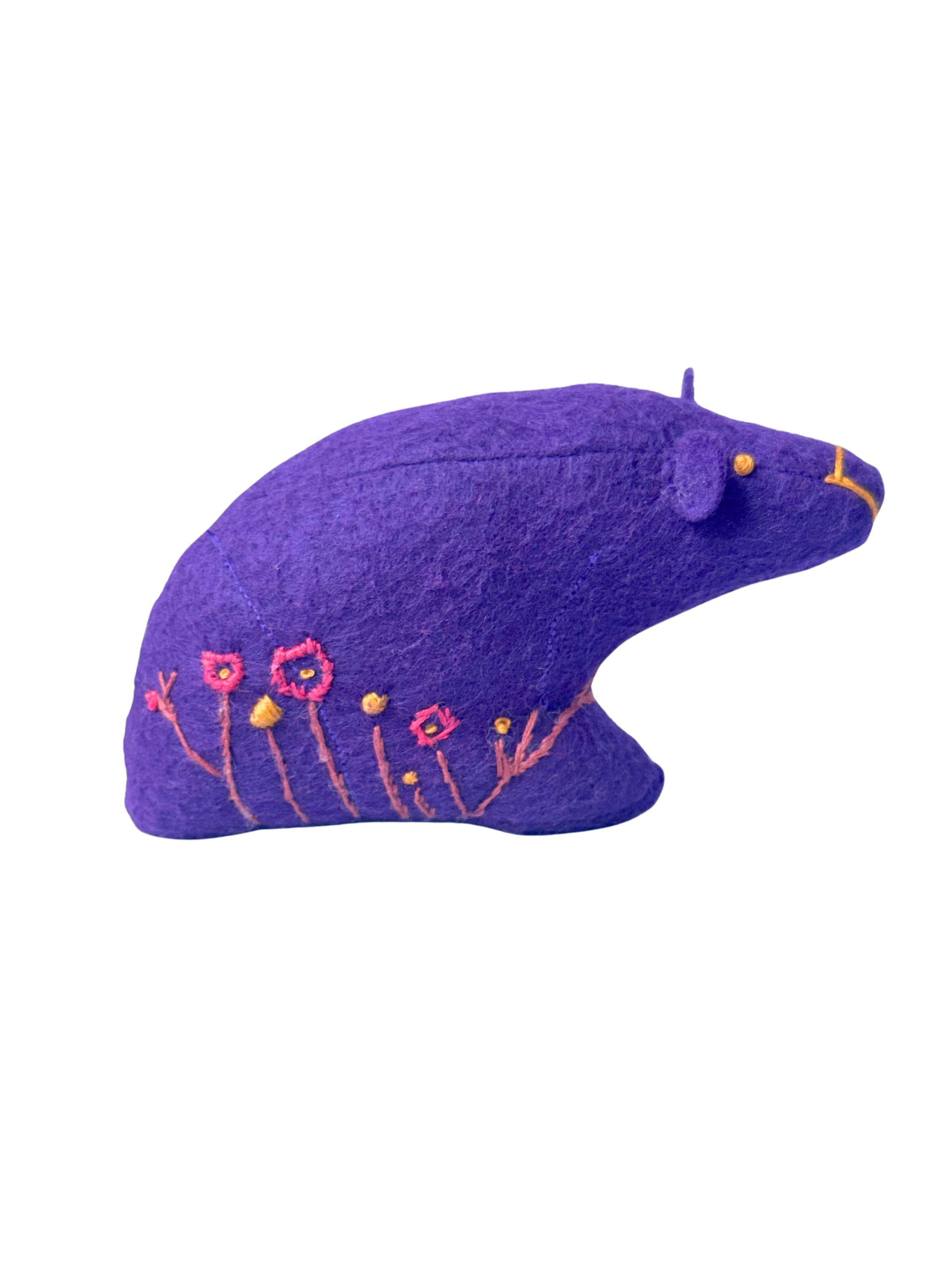 Violet the Floral Berry Bear - One of a Kind Seasonal Collectible Plush