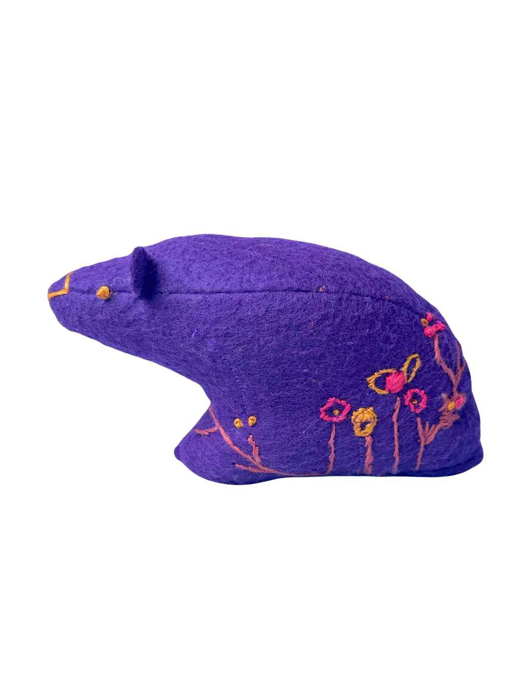 Violet the Floral Berry Bear - One of a Kind Seasonal Collectible Plush