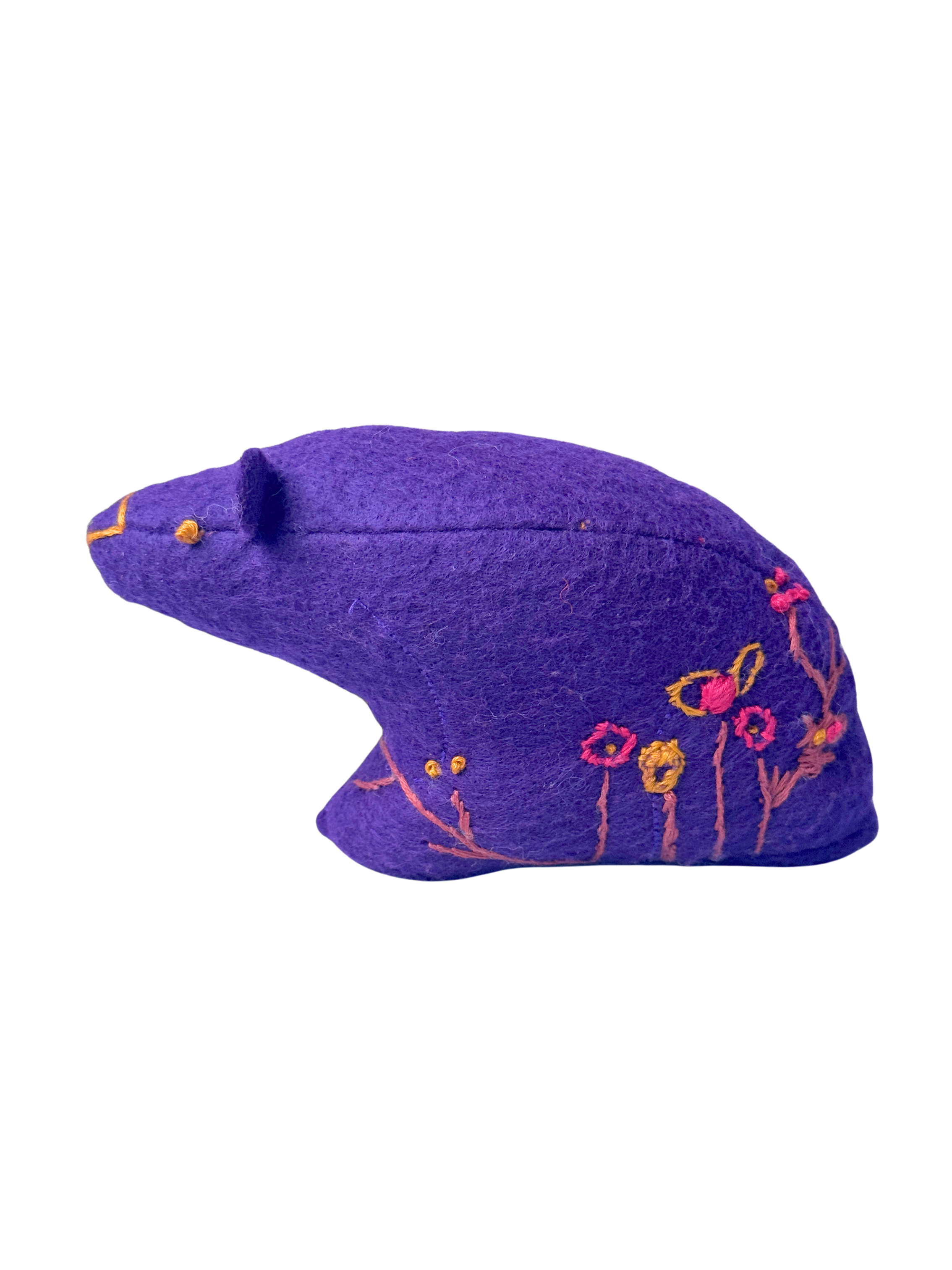 Violet the Floral Berry Bear - One of a Kind Seasonal Collectible Plush