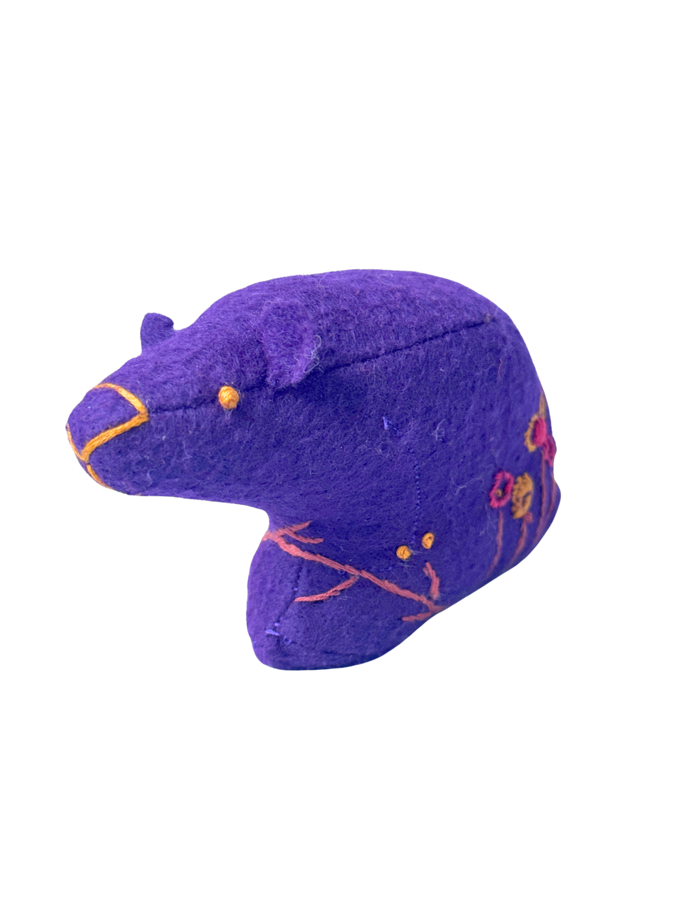 Violet the Floral Berry Bear - One of a Kind Seasonal Collectible Plush