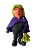 Halloween Witch Agatha Misty   - One of a Kind Seasonal Desk Flair