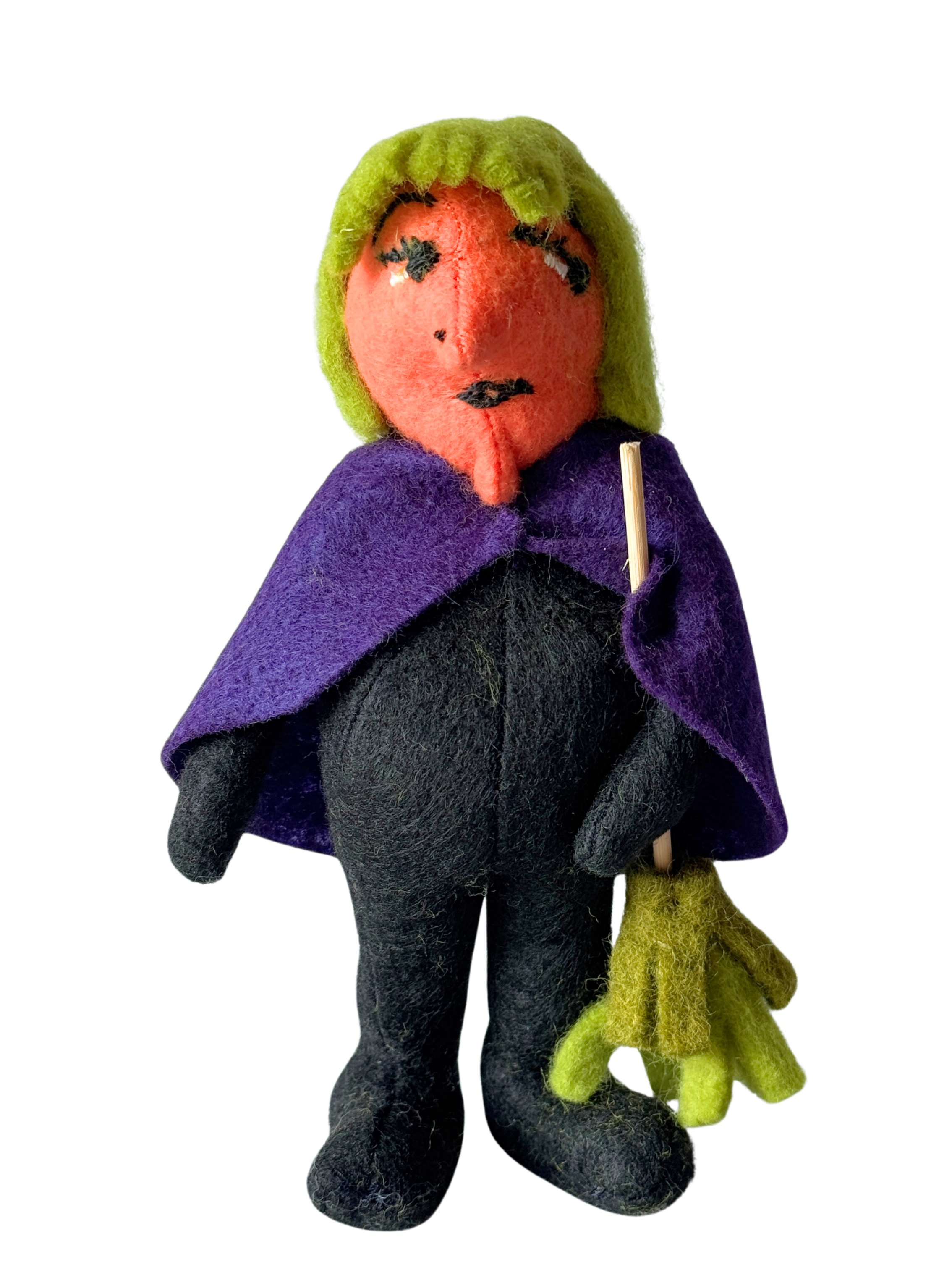 Halloween Witch Agatha Misty   - One of a Kind Seasonal Desk Flair