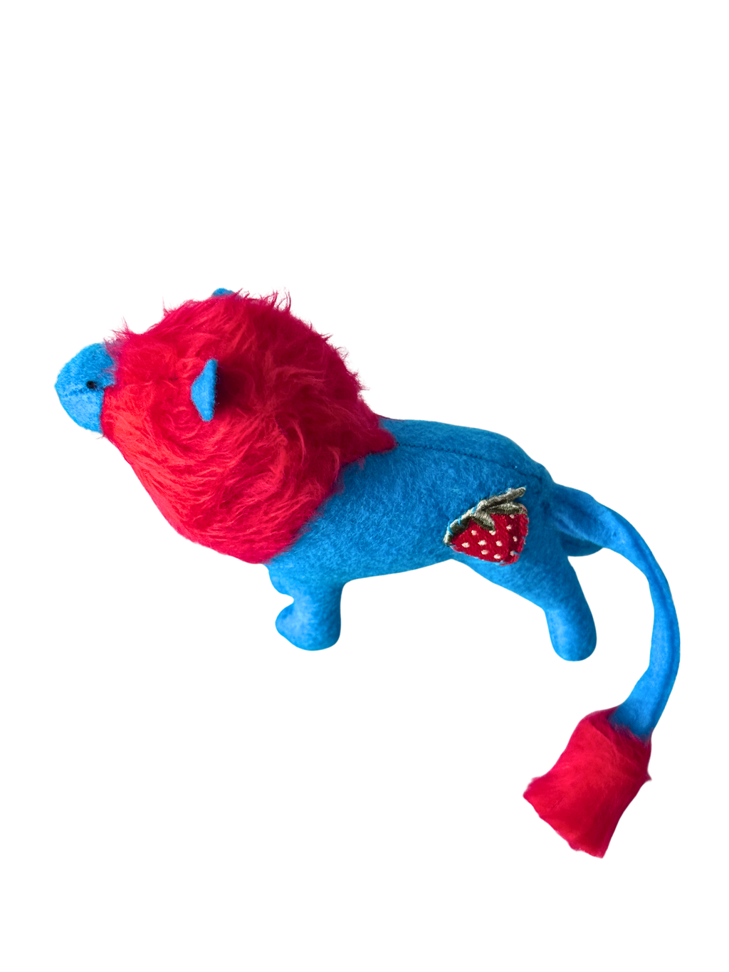 Barry with an A not Berry with an E Red and Turquoise Lion OOAK Office Sidekick